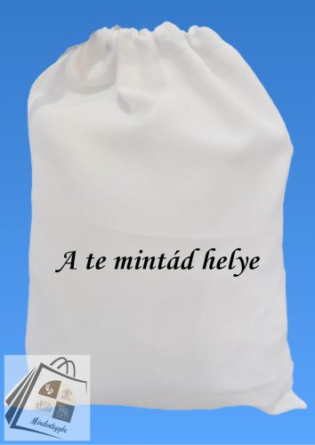 Névre szóló egyedi neves tojásgyűjtő zsák saját fotóval